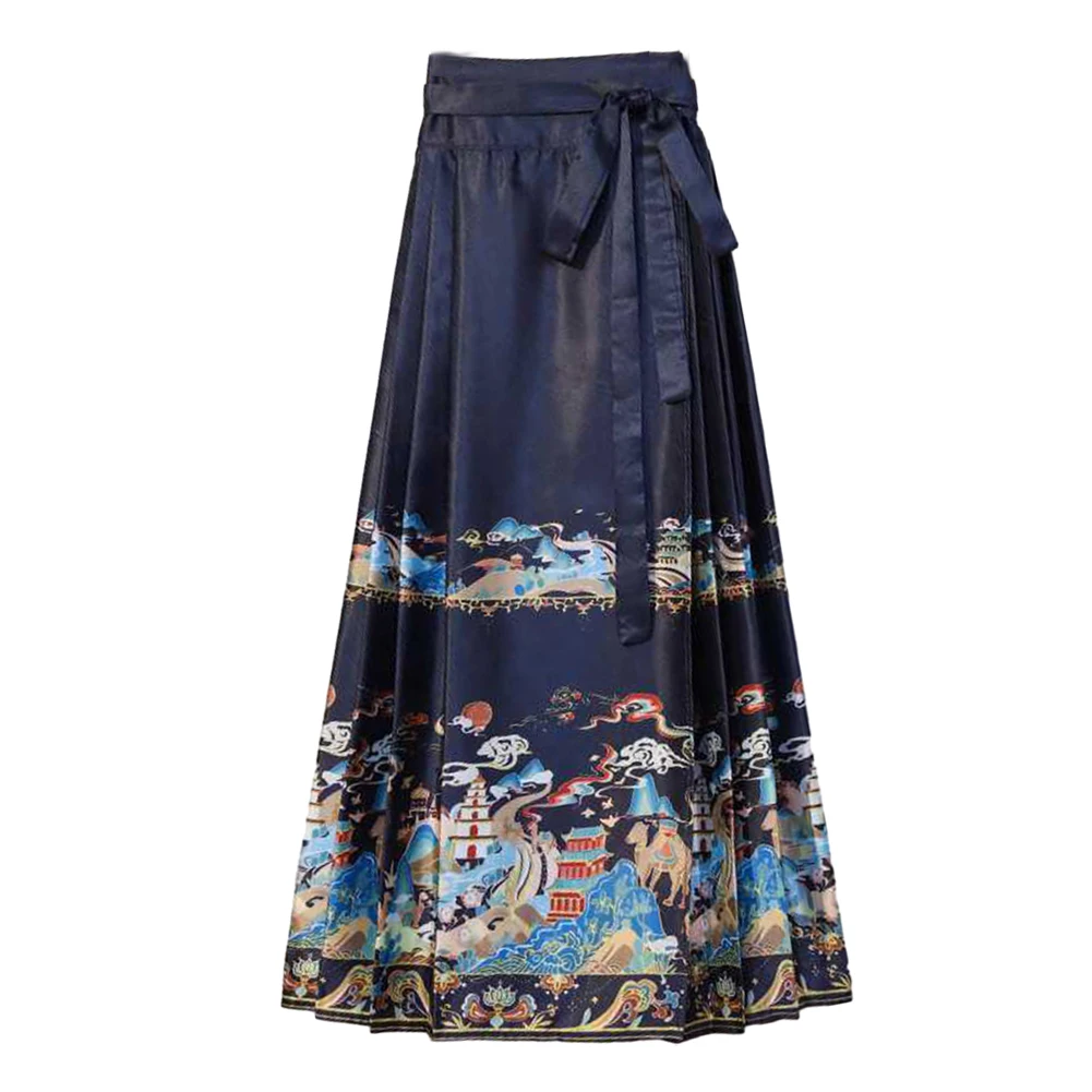 

Gauze Skirt Skirt Spring Gold-woven Summer Horse-face Versatile Horse-face Skirt Women's Imitation Comfy Fashion