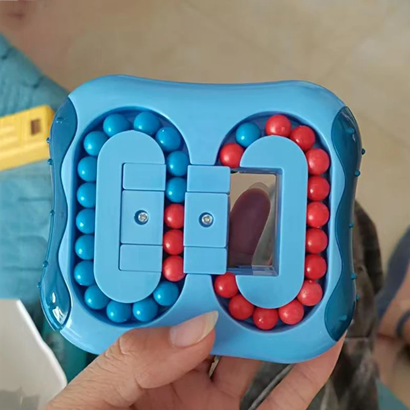 ของเล่นเมล็ดถั่วหมุนเวทมนตร์ สำหรับบรรเทาความวิตกกังวล สมาธิสั้น ลดความเครียด ของขวัญสำหรับวัยรุ่น เด็กชาย เด็กหญิง เกมฝึกสมอง เสริมสร้างไอคิว