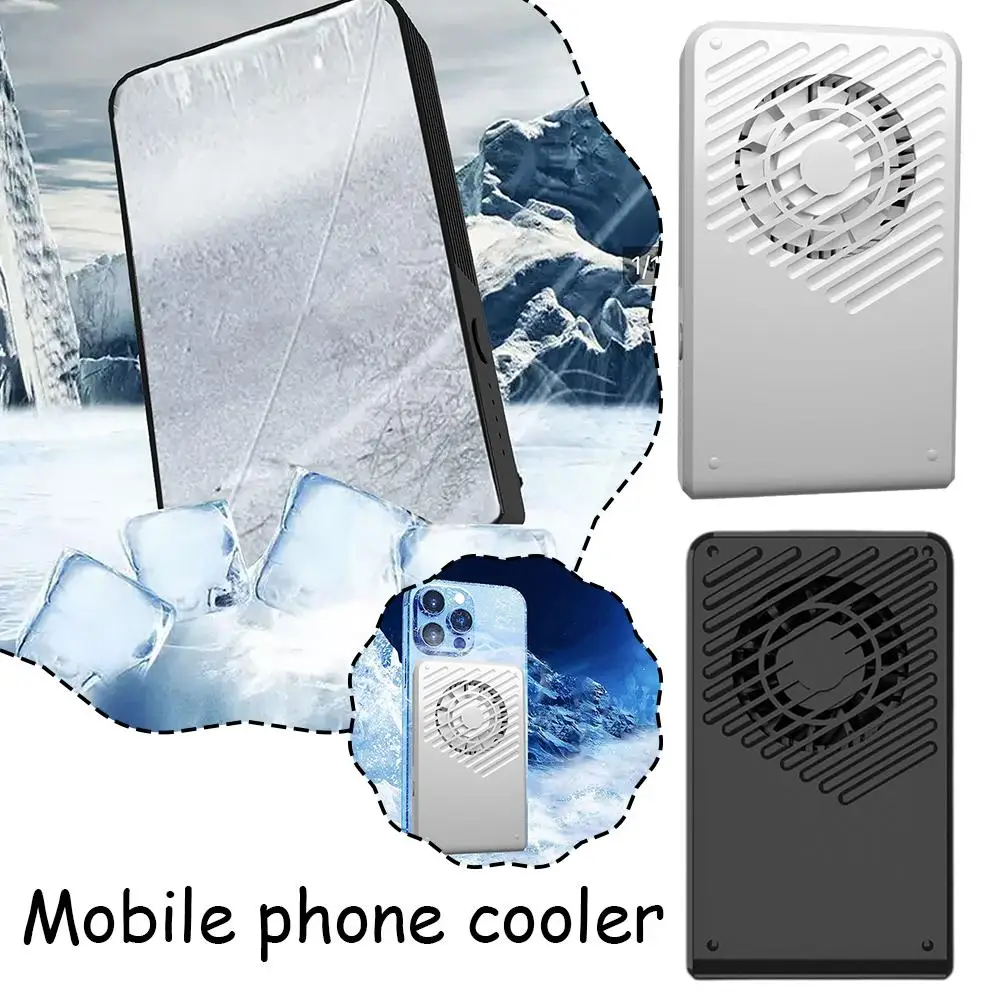 New Mobile Phone Radiator Back Clip Cooling Fan Gaming Mobile Phone Cooler Universal for SmartPhone Q9U3