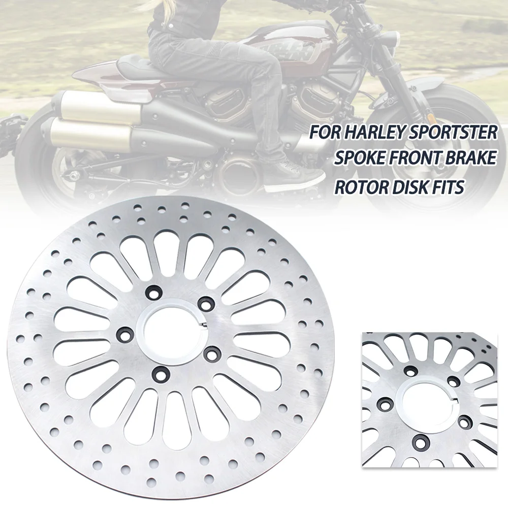 Motorcycle Front Brake Disc Rotor kit For HARLEY TOURING SOFTAIL SPORTSTER DYNA MODELS 1984 1985 1986 1987 1988 2013