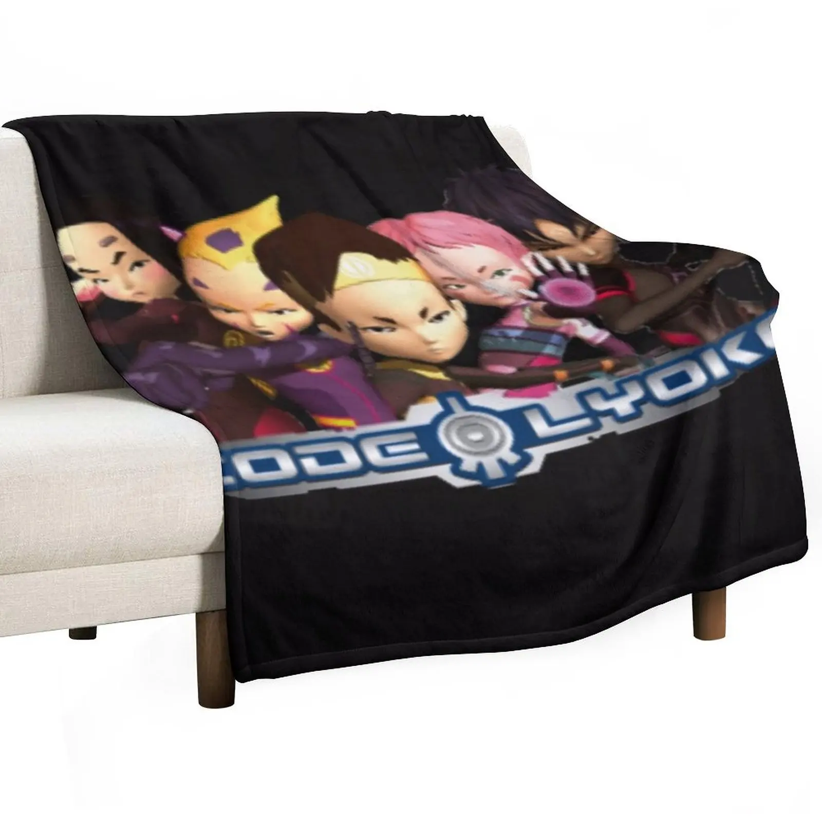 

Code Lyoko Throw Blanket Decorative Soft Throw Blanket for Couch Sofa