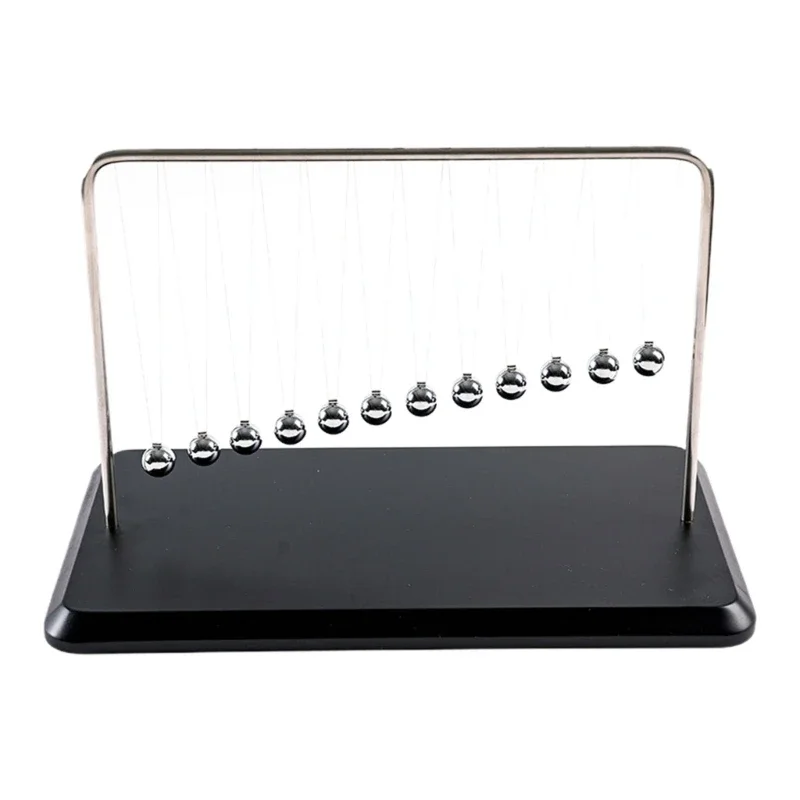 Serpentine Pendulum 12 Cradle Balance Balls Creative Incredible Waves Patterns Desktop Decoration Fun Science Learning