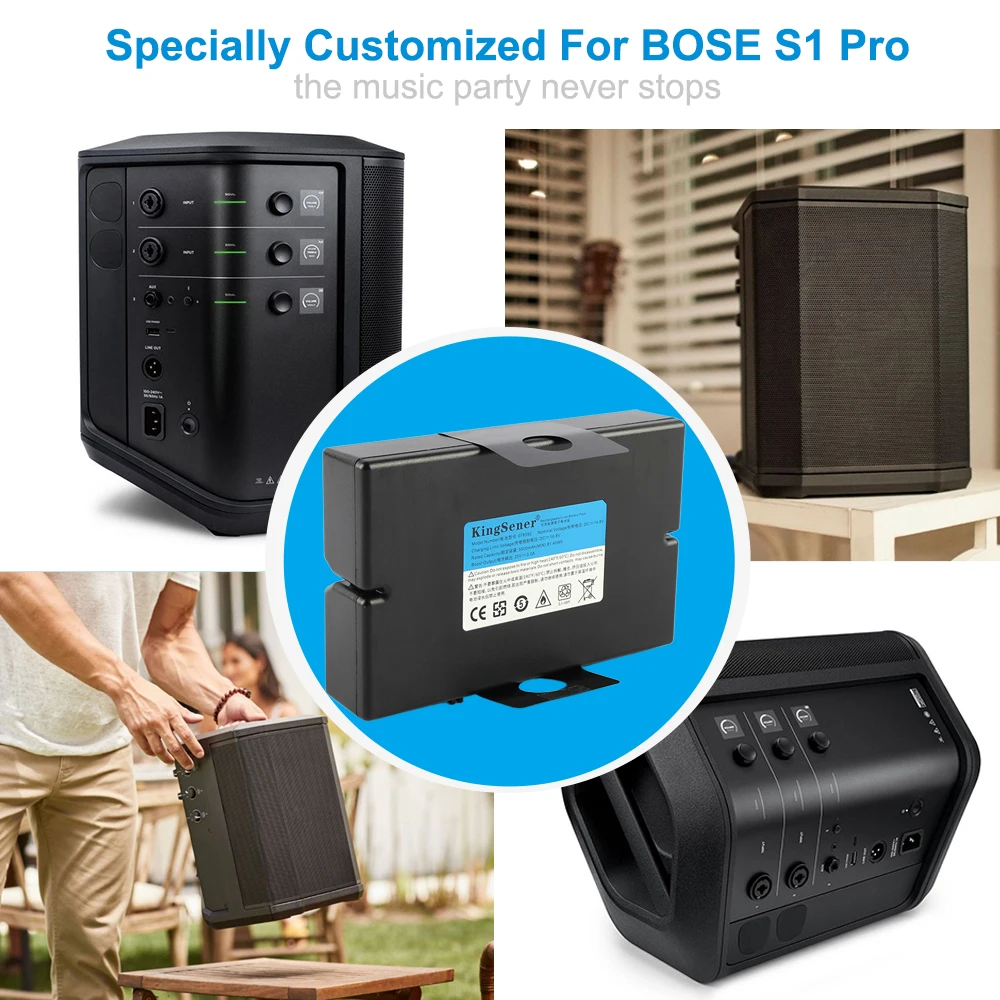 Bose Portable Speaker Bose S1 Pro Battery Specs 078592 789175