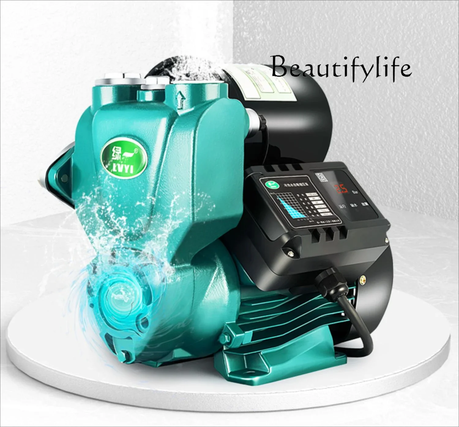 Booster pump household automatic tap water silent self-priming pump pipeline pressurization 220V