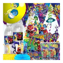 Inside Out Riley Easter Happy Birthday Party Figure Decoration Kids Party Festival Activities Decor Tableware House Party