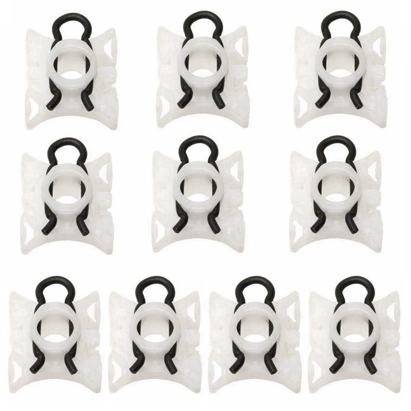 10 Pcs Window Regulator Sliding Pivot Clips For -BMW E32 E34 E36 Z4 51321938884