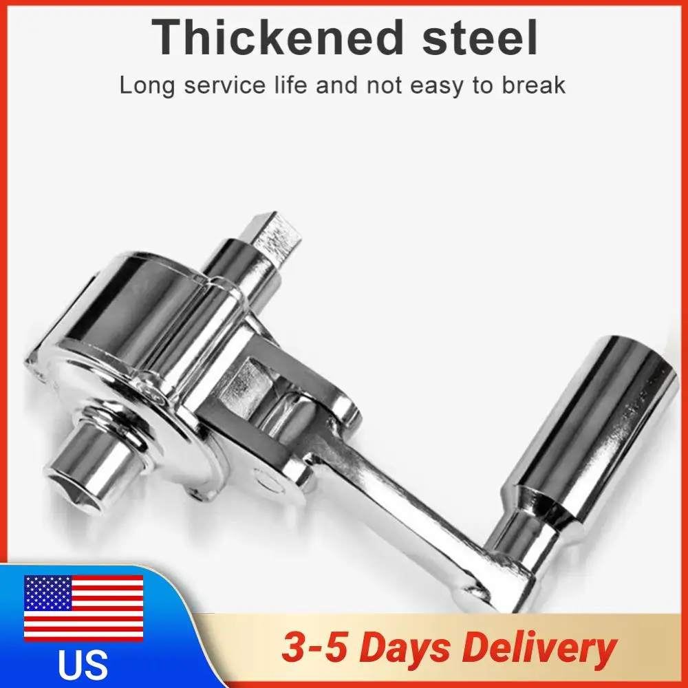 

Chrome Vanadium Steel Lug Nut Remover Heavy Duty Labor-Saving Nut Disassembly Tool Auto Tire Disassembly Repair Tool Kits Wrench