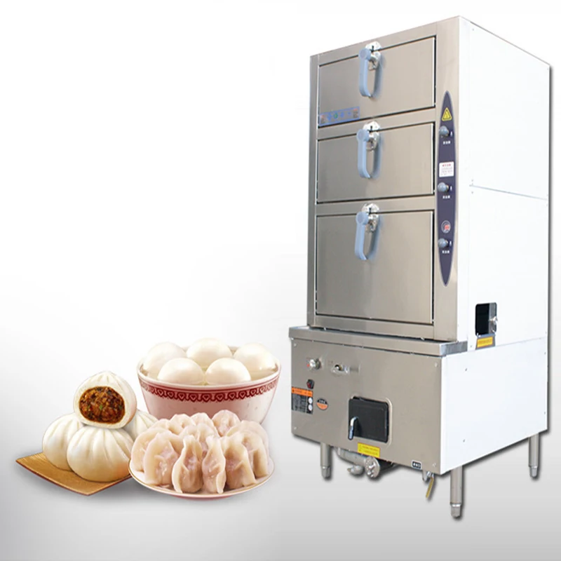 Rijststomer Machinekast Automatische Doos Commerciële Elektrische/Gas Industriële Koken Voedsel Knoedel Cake Ei Stoom Vis