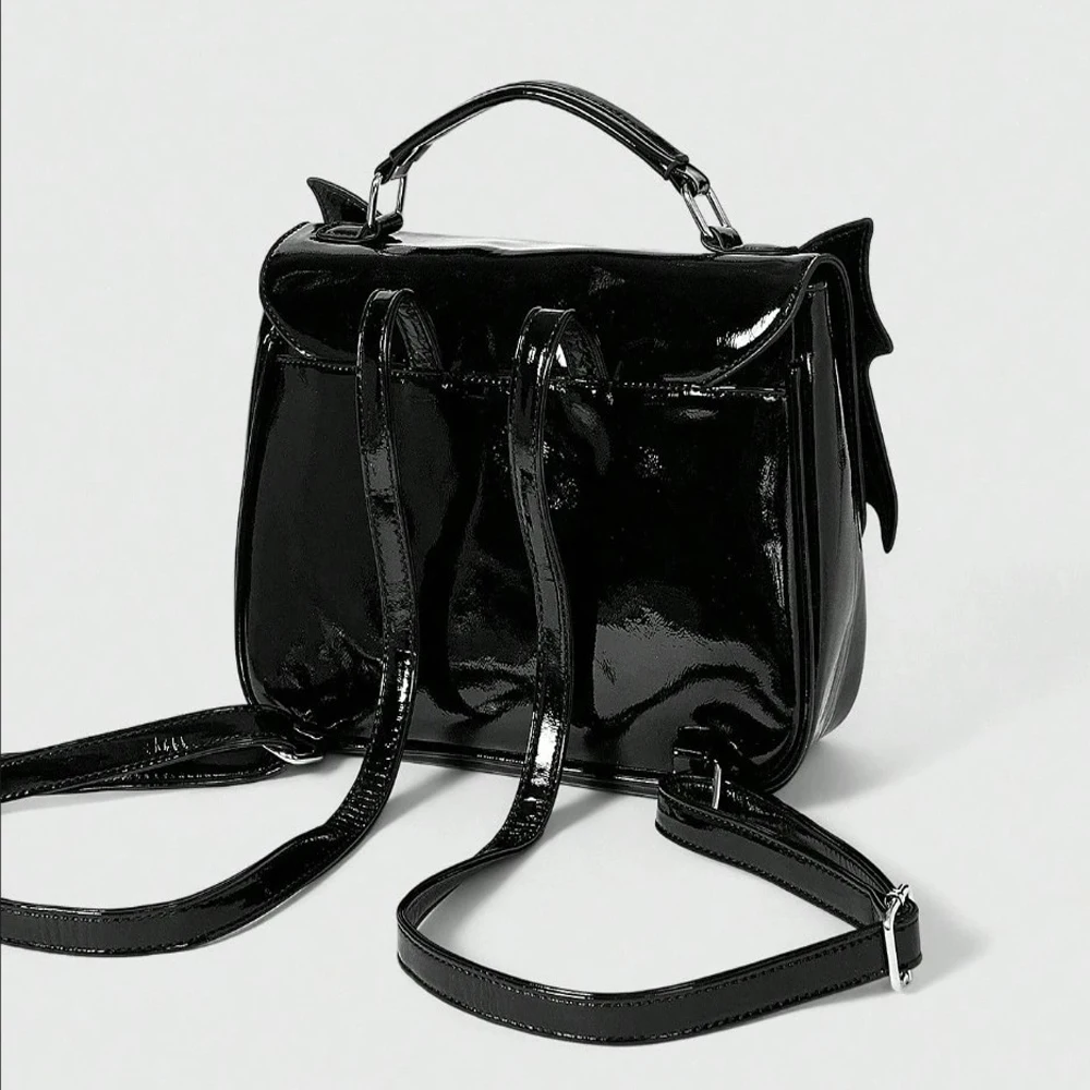Sac à dos ailes de chauve-souris de Style gothique, sac à dos d'école, sacs Punk à la mode, paquet de ailes d'ange pour fille, petit diable