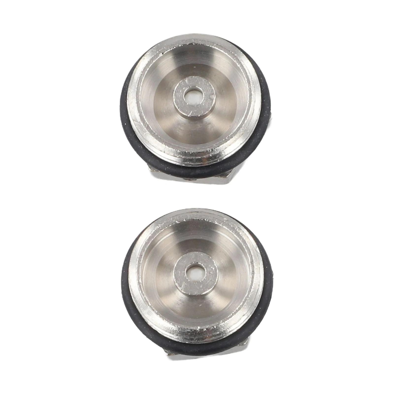 2Pcs Manual Radiator Air Bleed Valves For BSP Male Thread Nickel Plated Brass for Removing Trapped Air in Heating Radiators