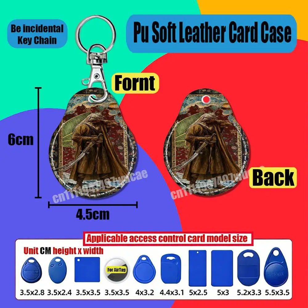 For Imam Hussain Shia Ali For AirTag Case Card Holder Sleeve ID Credit Bank Access Badge For Air Tag Case Shell