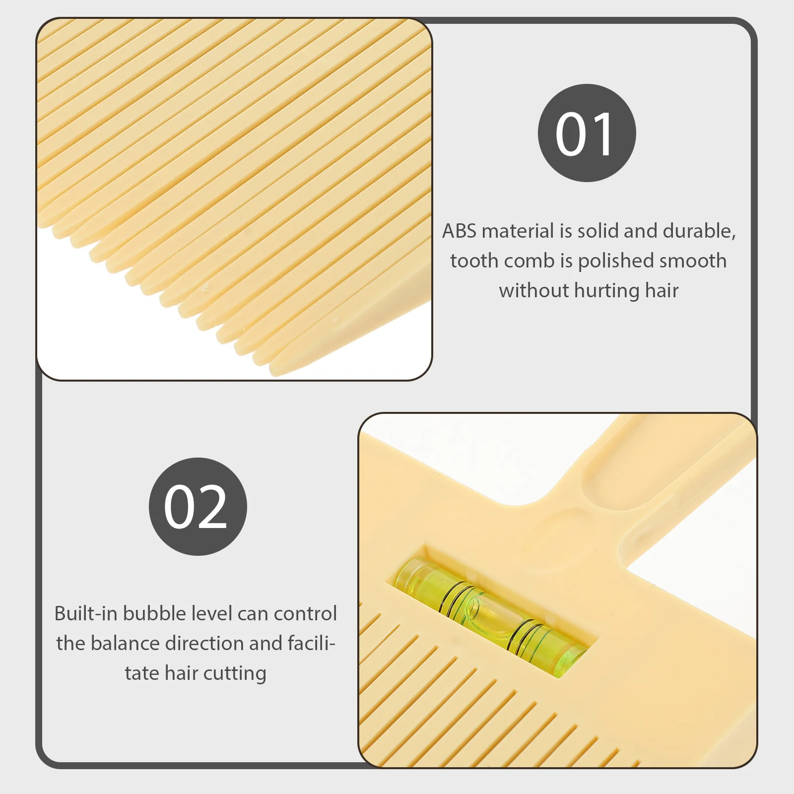 

Flat Top For Men Wide Tooth Styling Set Professional Hairdressing Tool Barber Comb Set Plastic Travel Combs Oil Comb Salon