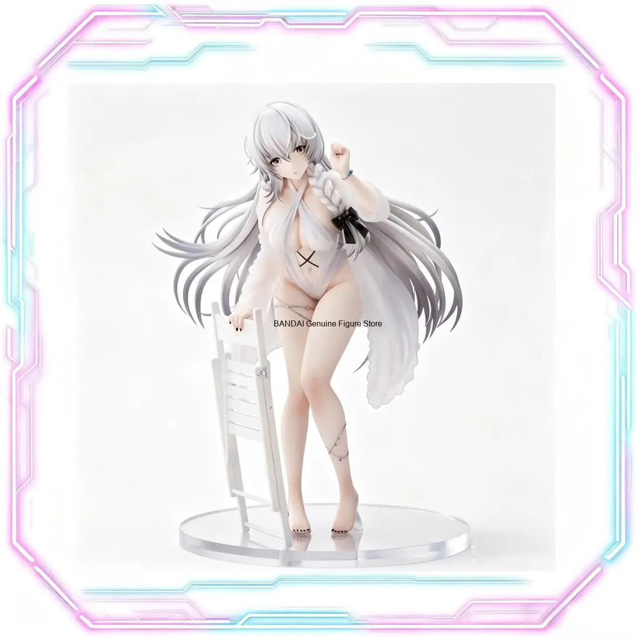 100% Genuine Original Hermione Pure White Holiday H25.5cm Figure Anime Model Toys Collection