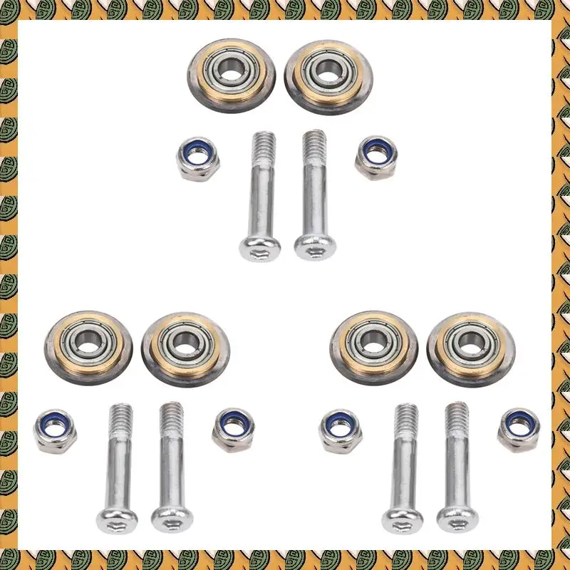 

A77I 6 Pcs Tile Wheel Cutter Tile Cutter Replacement Scoring Wheel With Bolt And Lock Nut For Manual Tile Cutting Machine