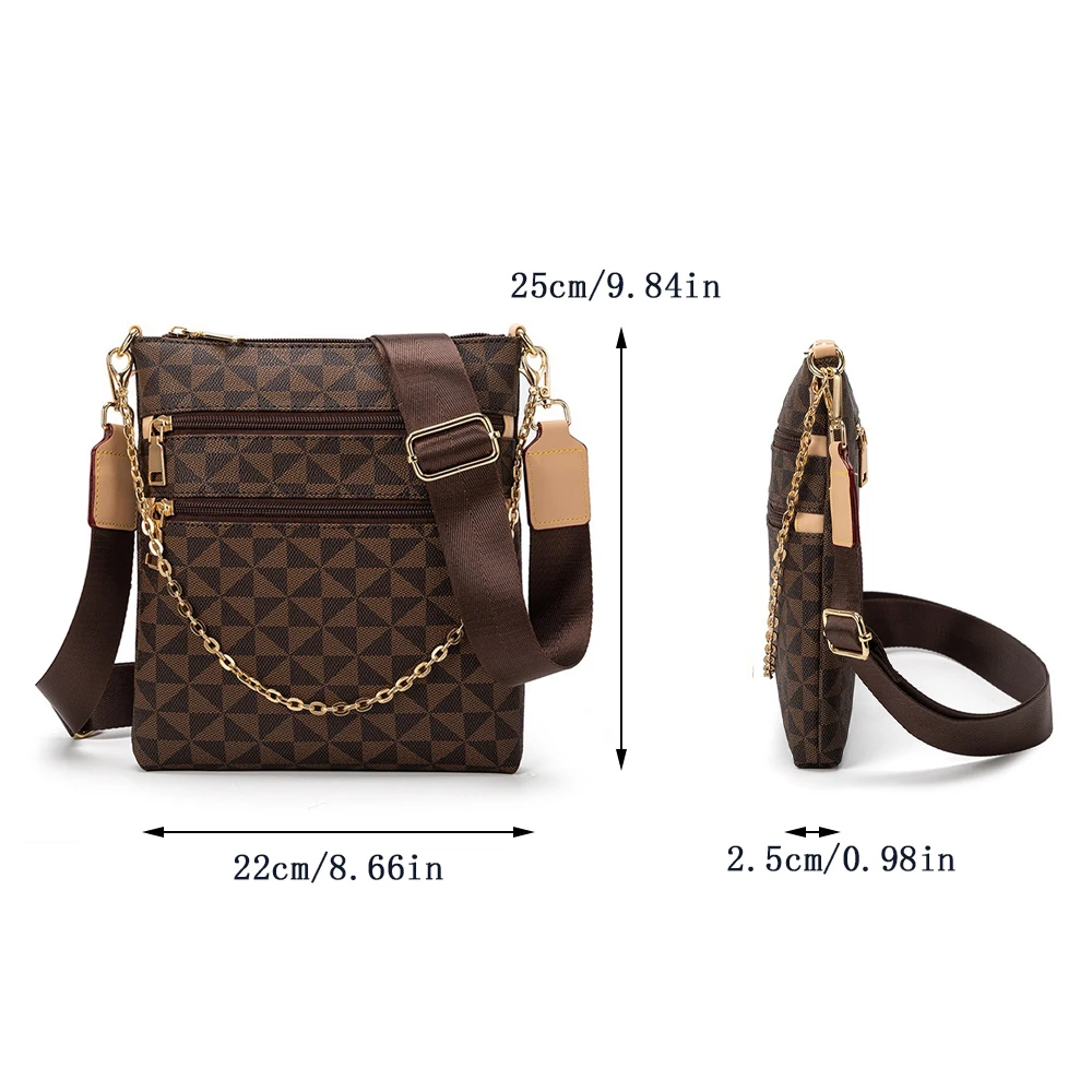 Luxury Brand Designer Women Handbags PU Leather Female Shoulder Bags High Quality Cross Body Handbag