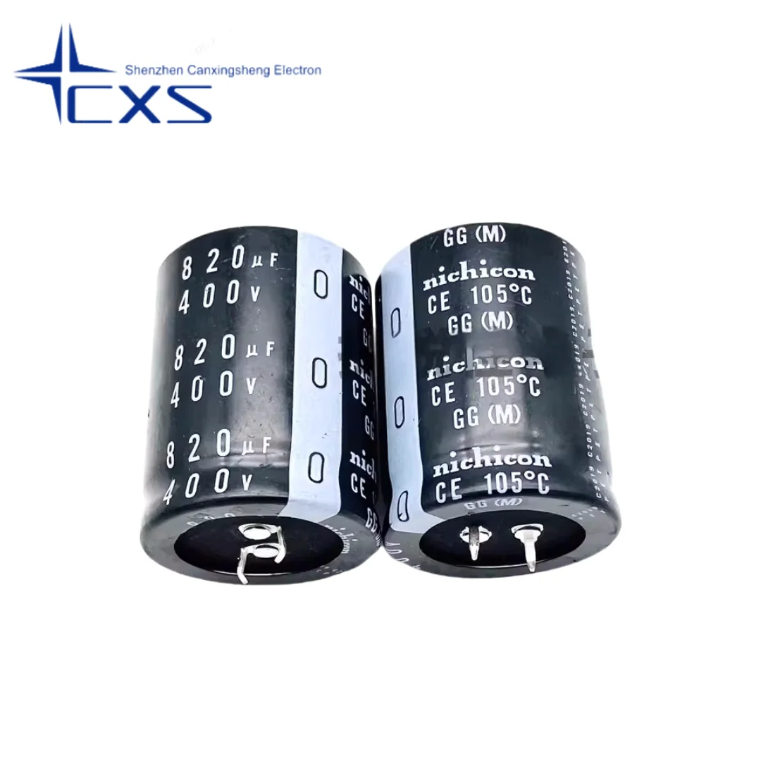 

2pcs 400V820UF Japan Nichicon Capacitor 820UF400V 35x50 35X60 Hardcore Welder Capacitor