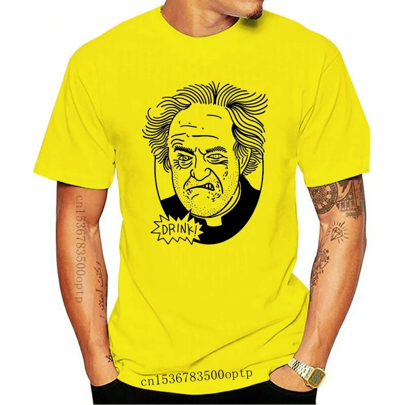 Man Clothing Father Ted Jack T-Shirt Funny Birthday Gift Idea Fan Clothing Tshirt Christmas Fashion Cool Tee Shirt