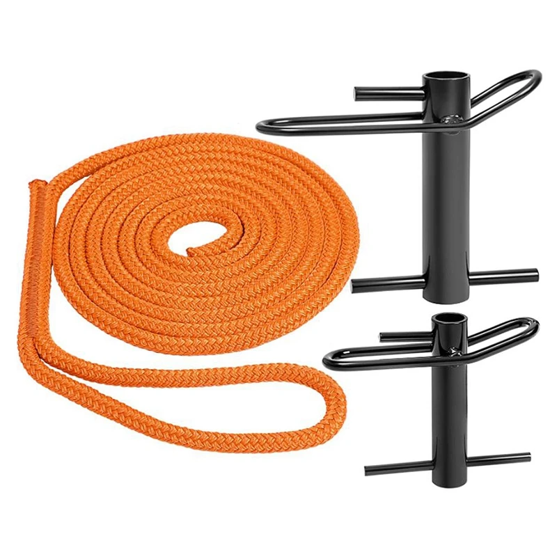 

3/4 Inchx14 Feet Steel Slow Descent Rigging Kit, Sling Tree Rope Friction Device For Arborist Climbers Lumberjack Etc