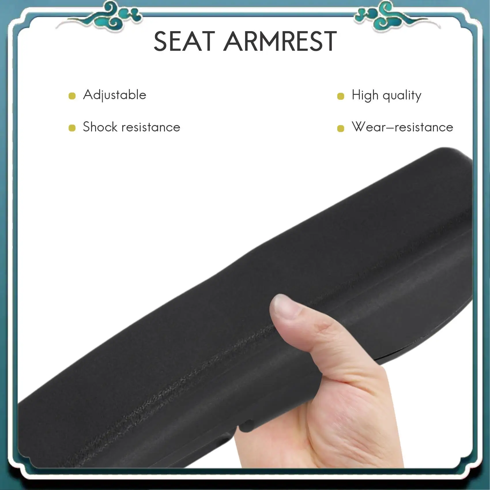 

ABTU-Car Universal Adjustable Car Seat Armrest Handheld Frame For Rv Motorhome