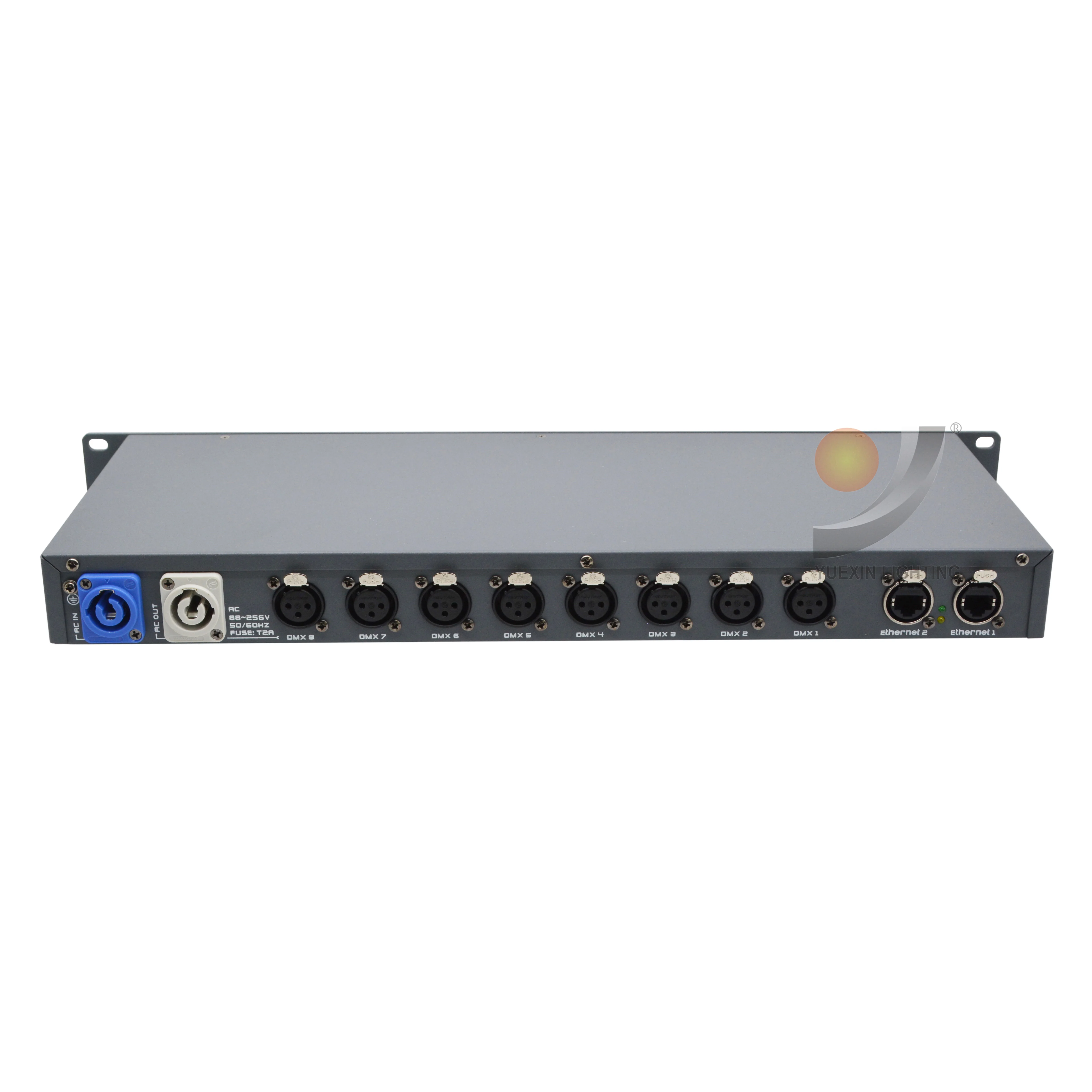 8-Channel ArtNet DMX RDM Switch DMX512 Controller for stage lights Fixture Control