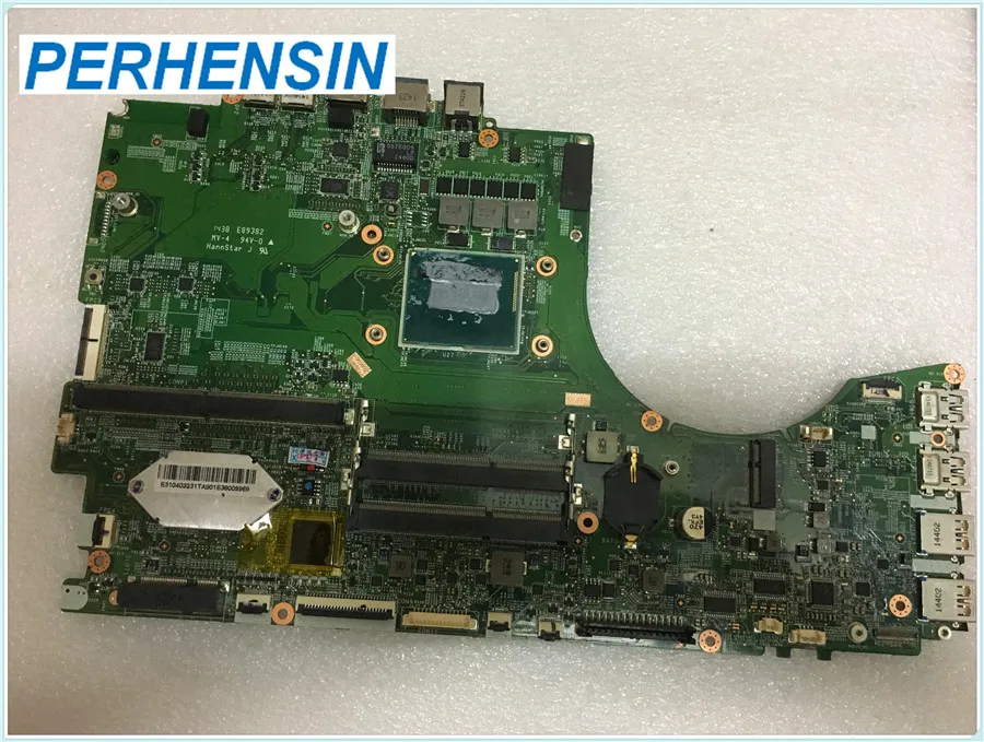 

FOR MSI GT72 GE72 Laptop Motherboard With SR1Q8 i7 4720HQ 2.5GHZ CPU MS-17811 VER 1.0