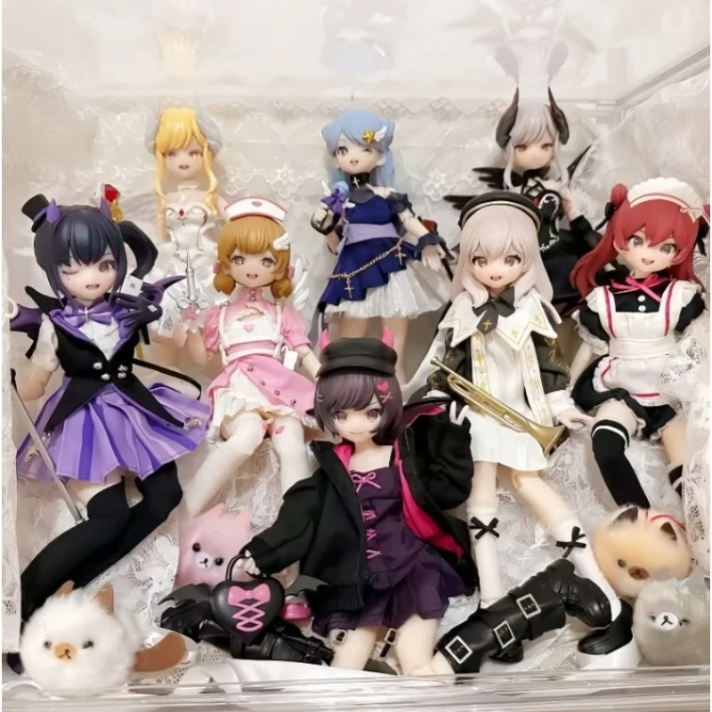 

Hot Genuine Edition Anime Neo Eden 1/6 Bjd Nightmare Twins Series Blind Box Kawaii Action Figure Toy Collectible Mystery Gift