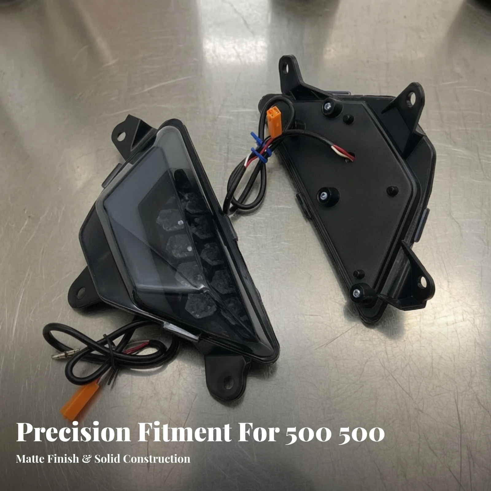 Motorcycle Turn Indicator Lights Plug and Play LED Side Turn Signals Motorcycle Indicators Easy to Install Lighting Cool