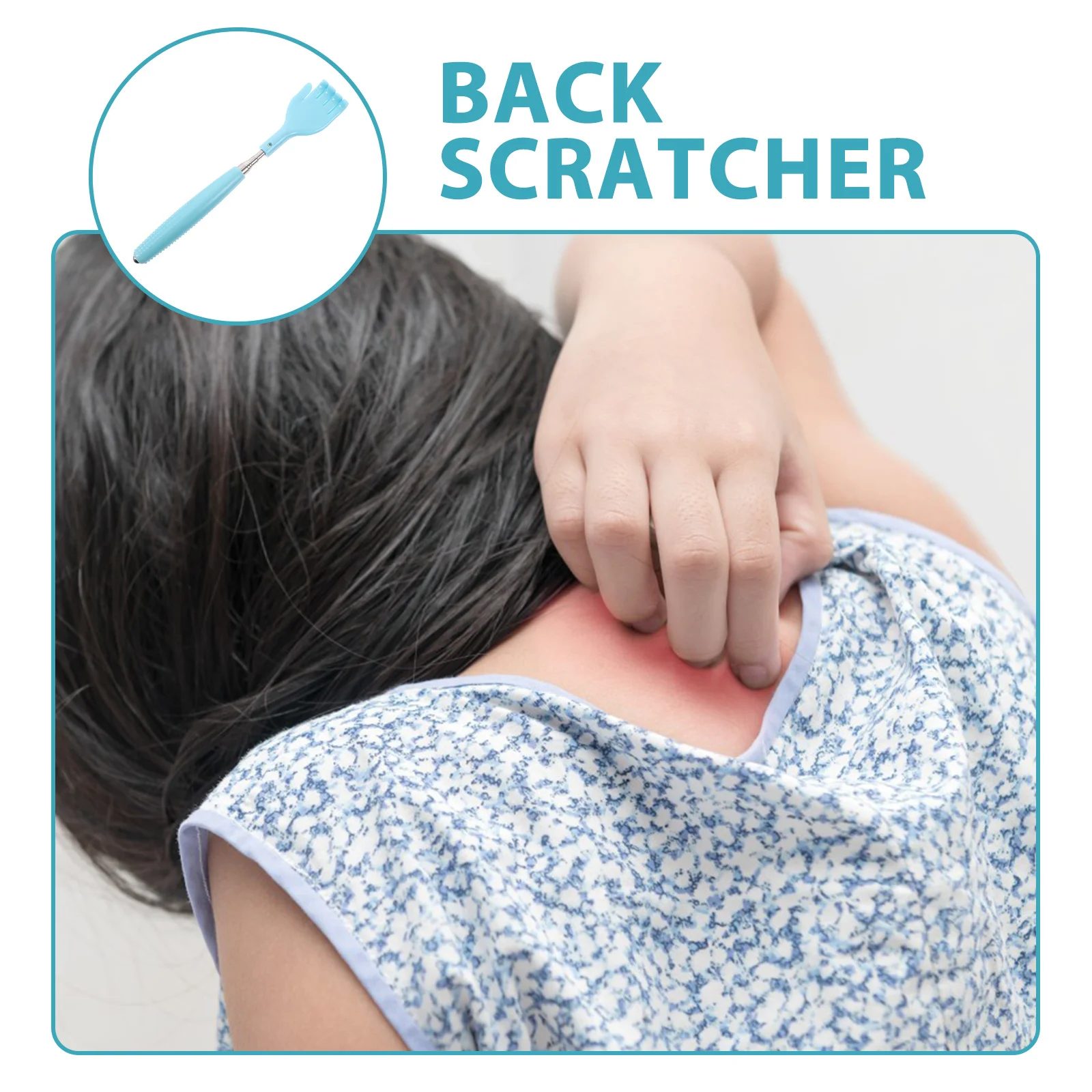 

Back Scratcher Stainless Steel Alloy Durable Long Handle Retractable Body Massager Useful Relaxation Tool Back Scratcher