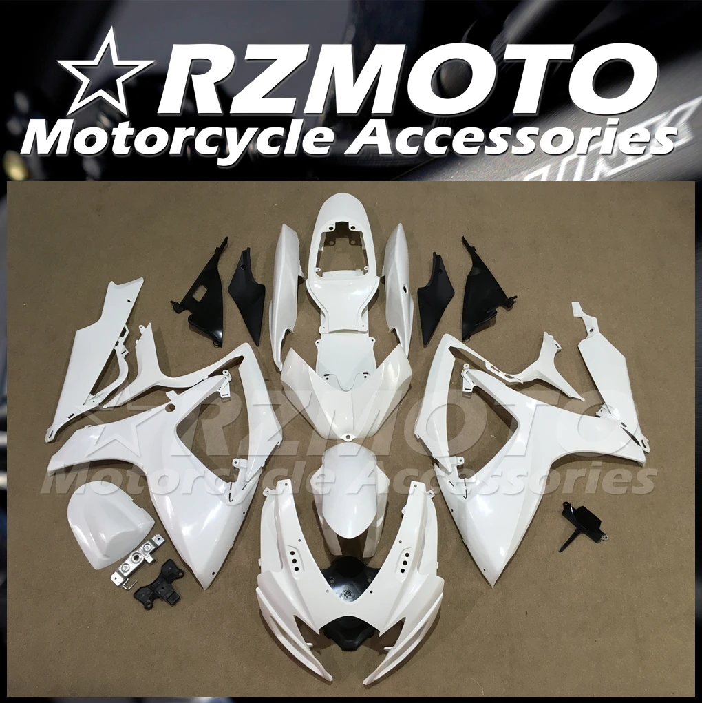 RZMOTO NEW Plastic Injection Cowl Panel Cover Bodywork Fairing Kits For SUZUKI SXR600 750 K6 2006 2007 #141201