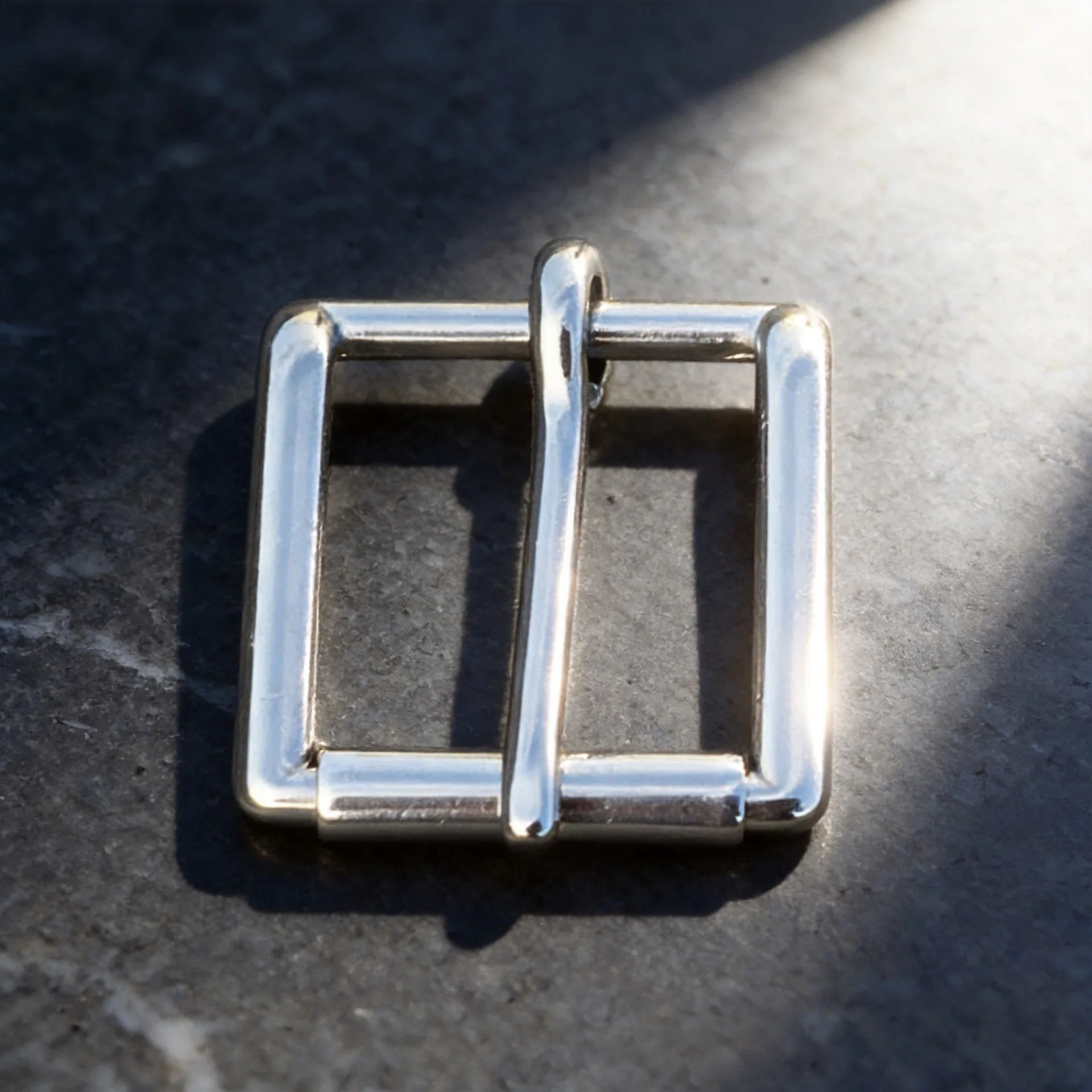 Belt Buckle Garment Shoes Bag Buckles Precision Casting Solid Stainless Steel Pin Buckle With Roller 26mm 20pcs