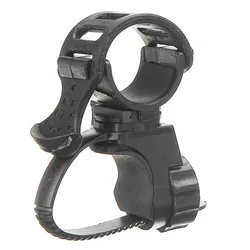 20-45mm Bicycle Flashlight Holder Mount 360° Adjustable Rubber Straps Cycle Bike Front Torch LED Headlight Clamp Clip Bracket