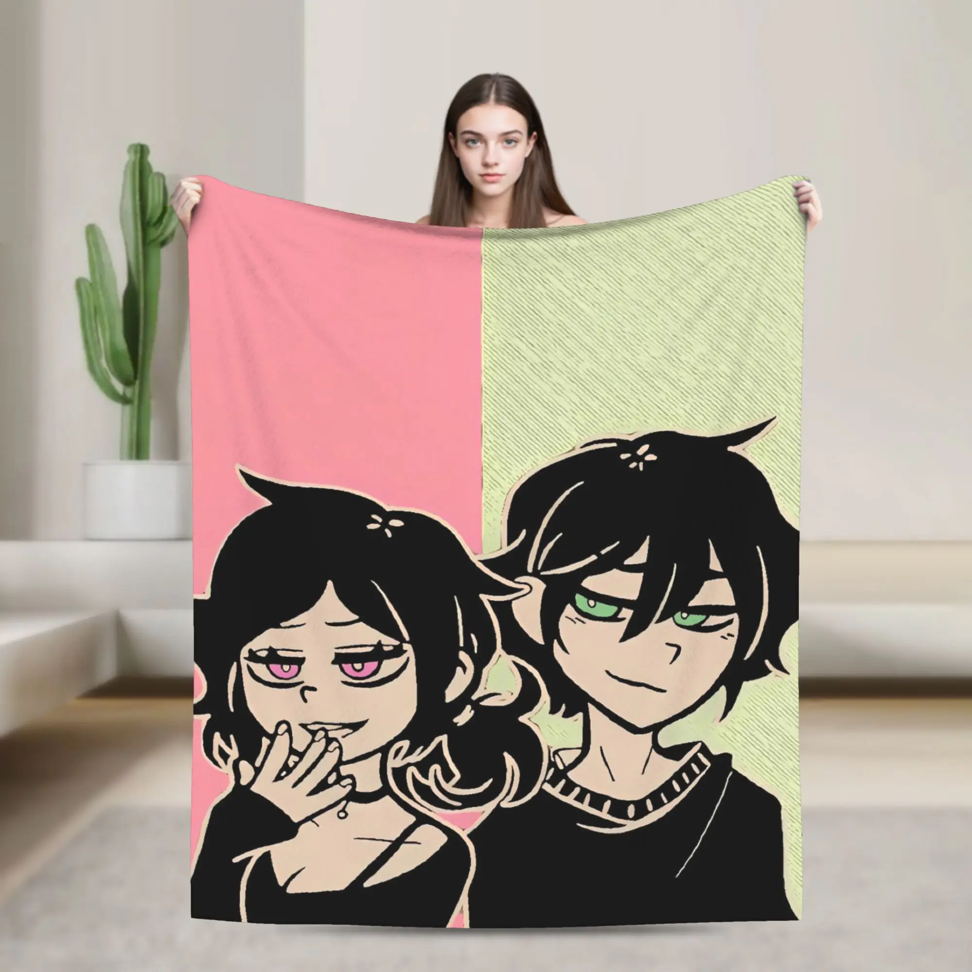 The Coffin of Andy and Leyley  Blanket Quality Warm Soft  Throw Blanket Autumn Airplane Travel Home Decor Fluffy Bedspread