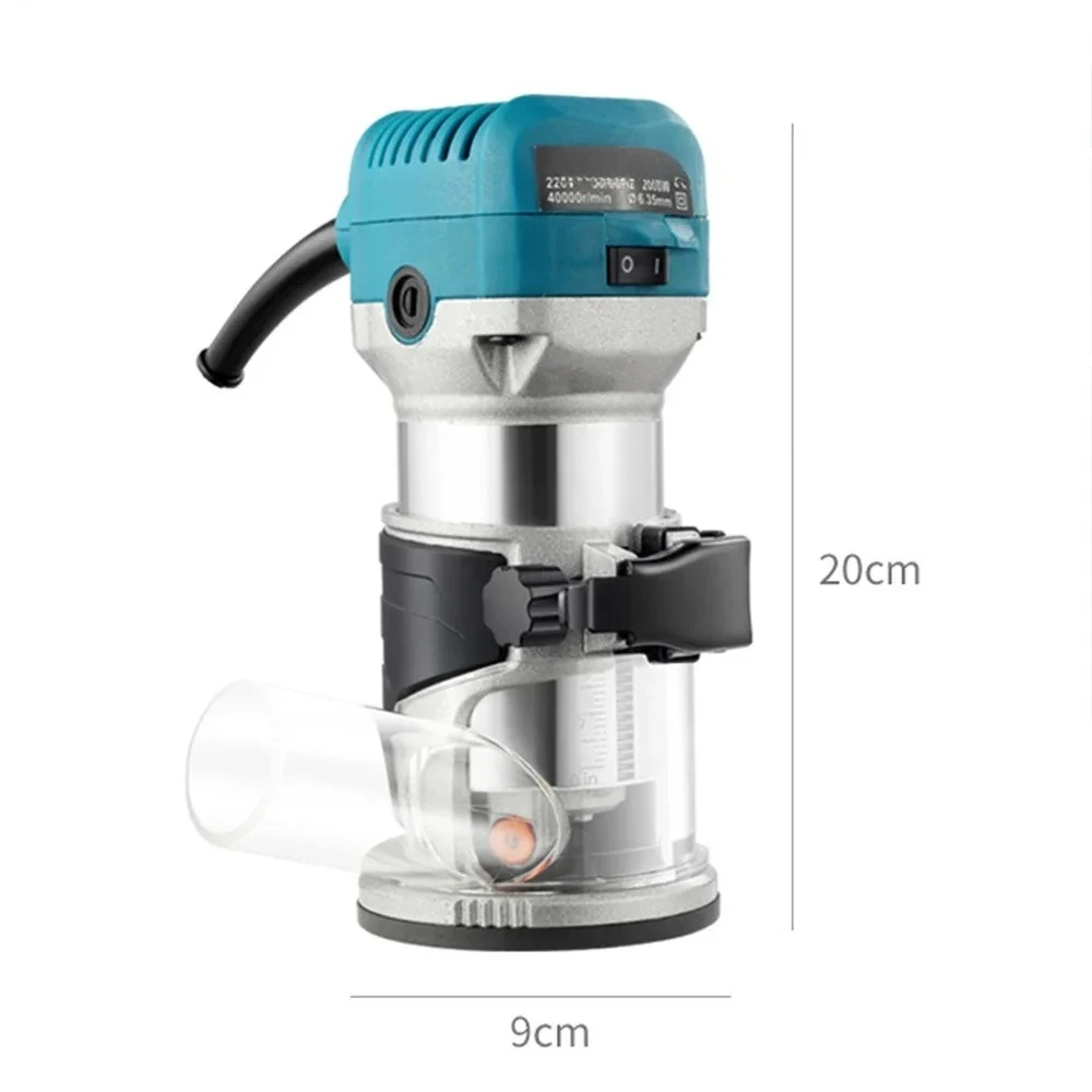 

Speed regulating trimmer, soft start, bakelite milling, woodworking, engraving machine, hole opener, power tools