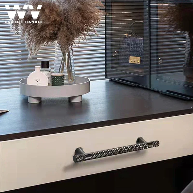 YM ドレッサー キャビネット ハンドル ワードローブ ブライトブラック ゴールド キッチンアクセサリー 食器棚 ドア クローゼット 引き出しノブ 家具金具