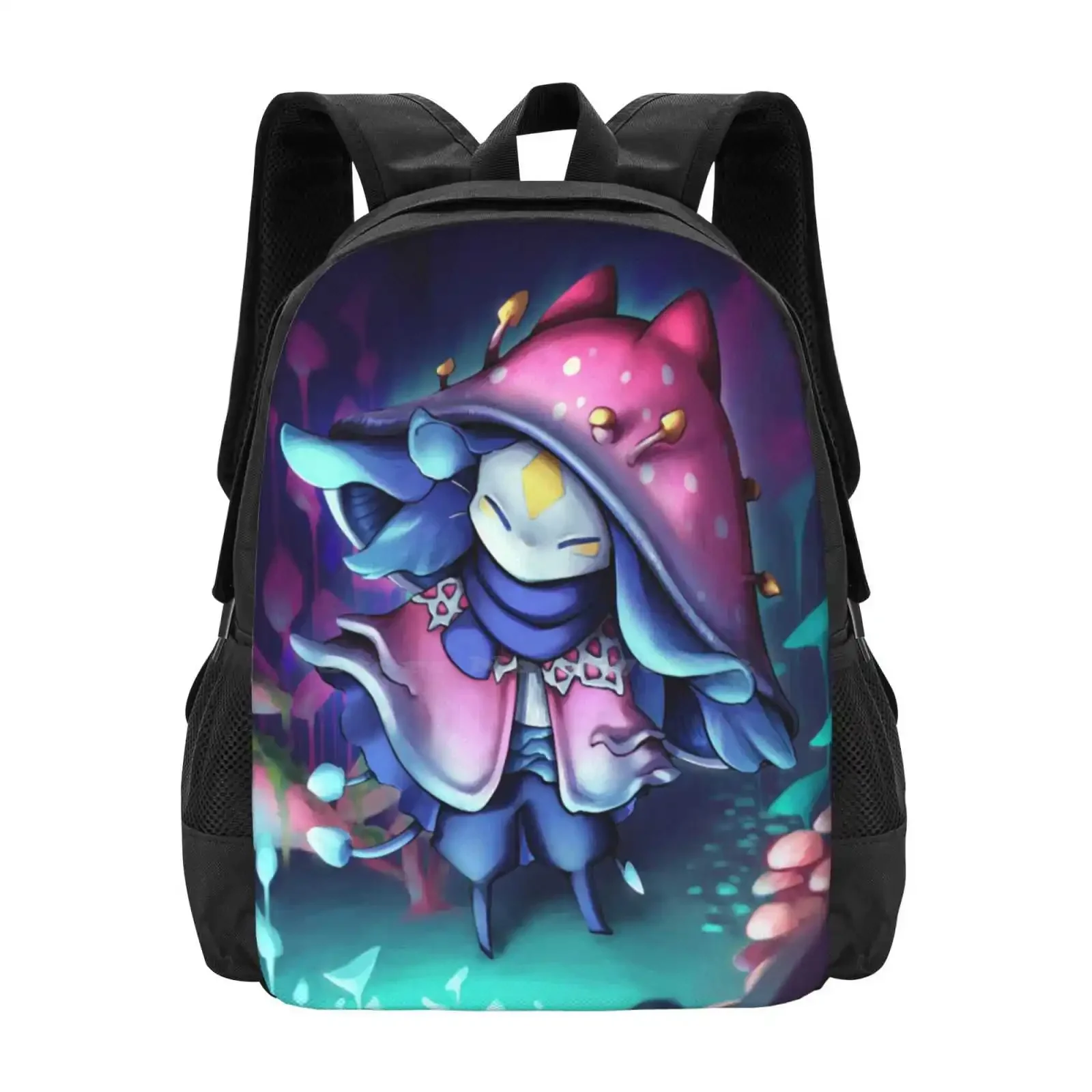 

Mushcat Hot Sale Schoolbag Backpack Fashion Bags Creature Mushroom Cat Fantasy Original