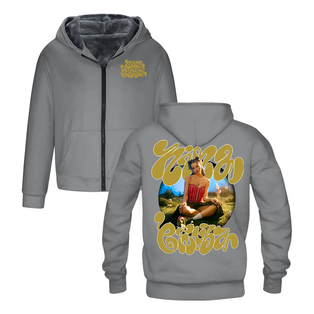 

GF Nina Chuba Merch Zipper Hoodie 2025 Arena Tour Long Sleeve Streetwear Men Women Jacket Parkas Unisex Winter Coat