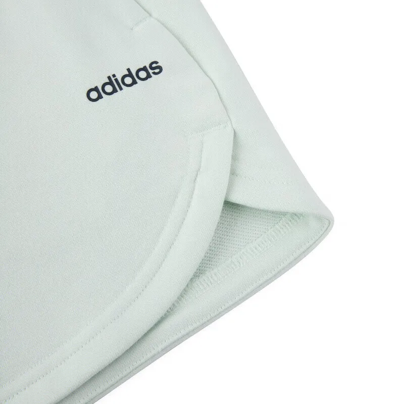 Adidas Light - colored Breathable Sports Shorts, Elastic Waist Design, Simple Style, a Great Choice for Sports and Leisure
