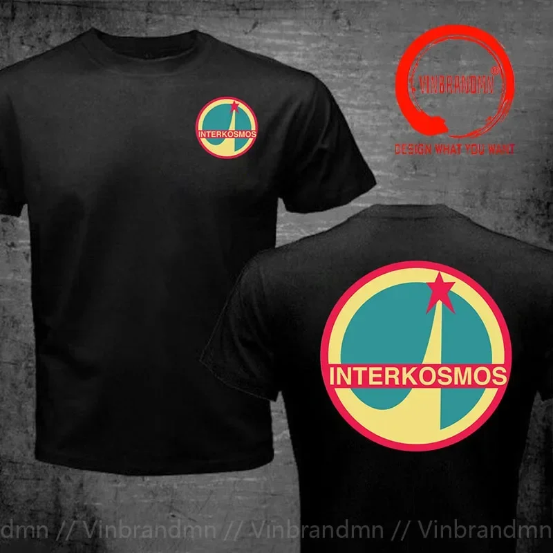 Vintage Interkosmos Space Program Sputnik Satellite TShirt Russian USSR CCCP Polyester T Shirt Hot Sale Stuff For Men Women Tees