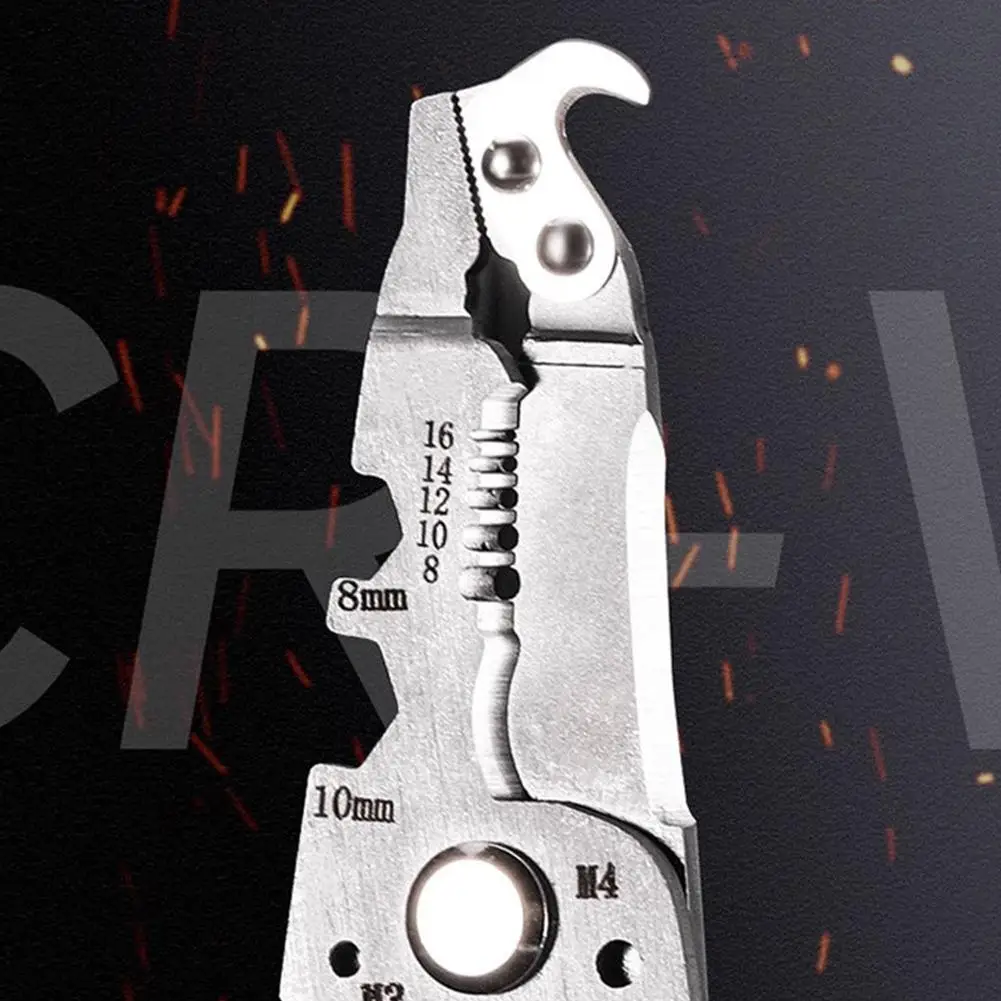 Wire Stripper Decrustation Pliers Multi Tool Ire Stripper Electric Cable Stripper Cutter Multifunctional Wire Repair Tool Pliers