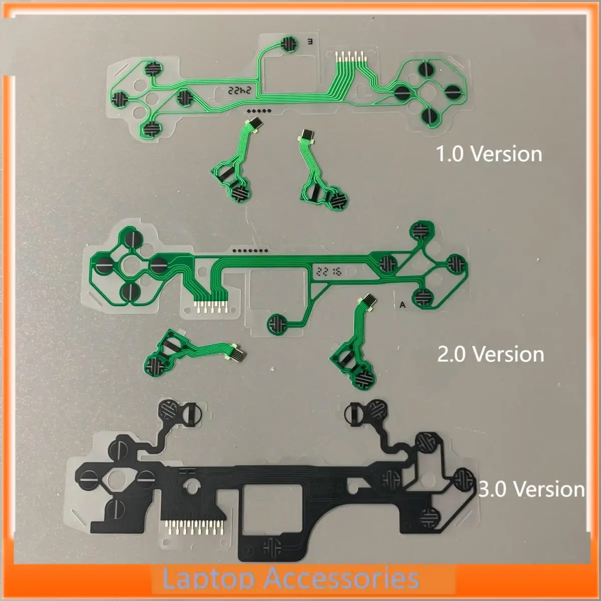 Шлейф/проводящая мембрана версии 1,0/2,0/3,0 для контроллера Dualshock Sony Playstation 5, PS5