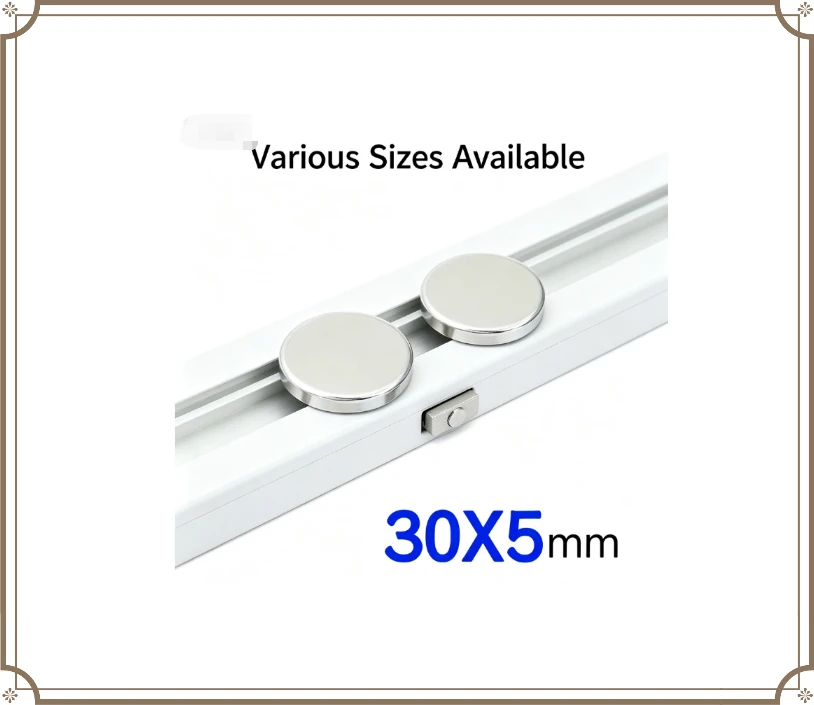 Super Strong 30x5mm Neodymium Magnet Round Disc NdFeB Permanent Magnet For DIY Handmade Arts And Crafts