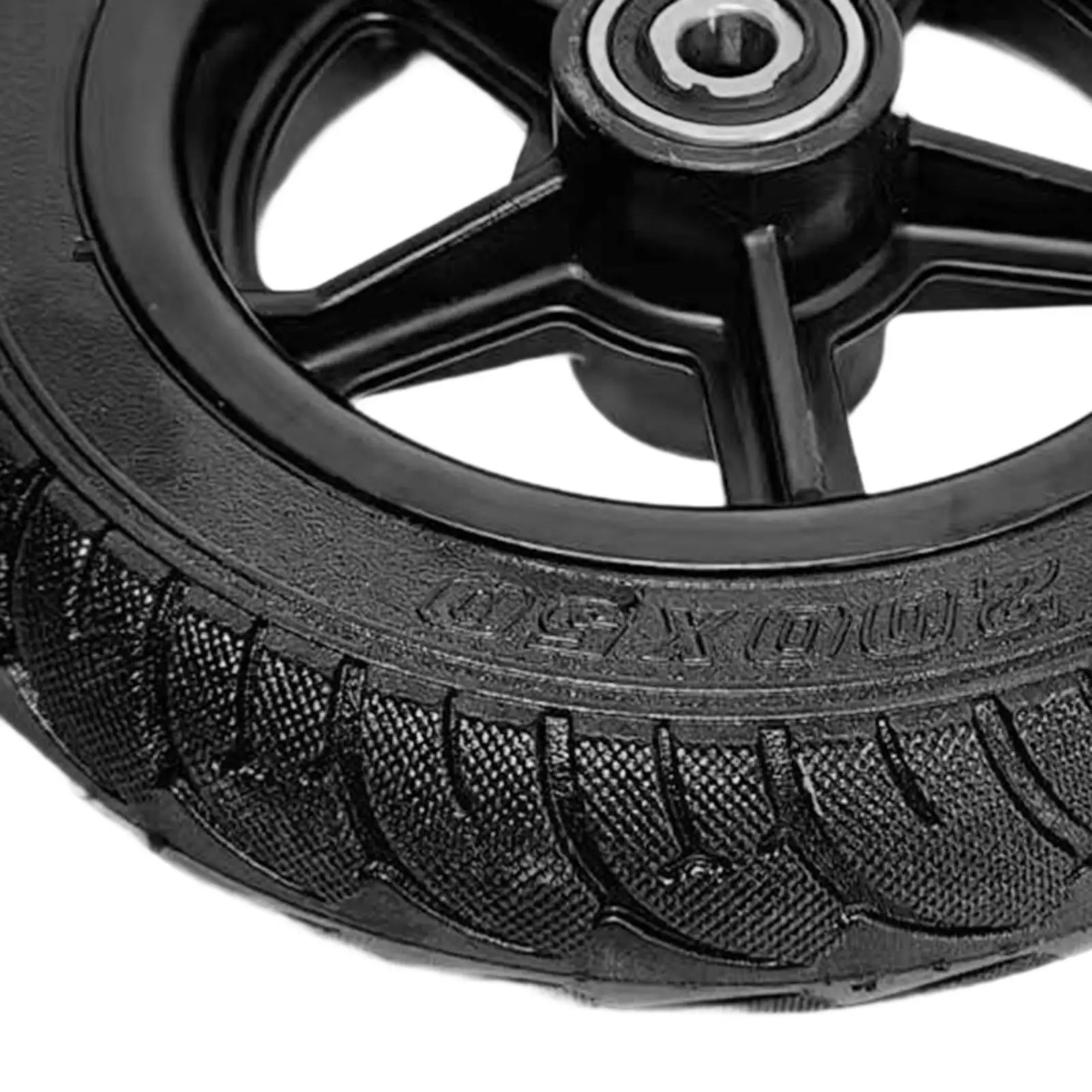 8inch Solid Tire Wheel for Electric Scooter Lightweight Simple Installation Anti Skid Accessories Spare Parts Rubber Tire image 5