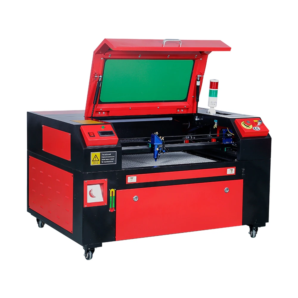 New Design Water Coolig System Built-in 640 Mini 80w 100w 130w  CO2 CNC Laser Cutting Engraving Machine For Wood Acrylic Foam