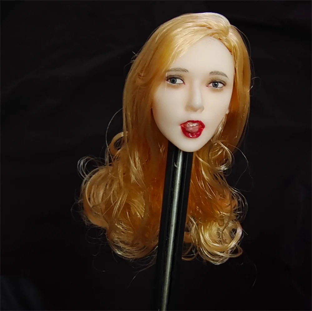 Ręcznie robiona figurka żołnierki w skali 1/6, azjatycka mała dziewczynka 2.0, fryzura Qi Bang, model z białą skórą DIY dla 12-calowych kobiet TBL PH Action Figure