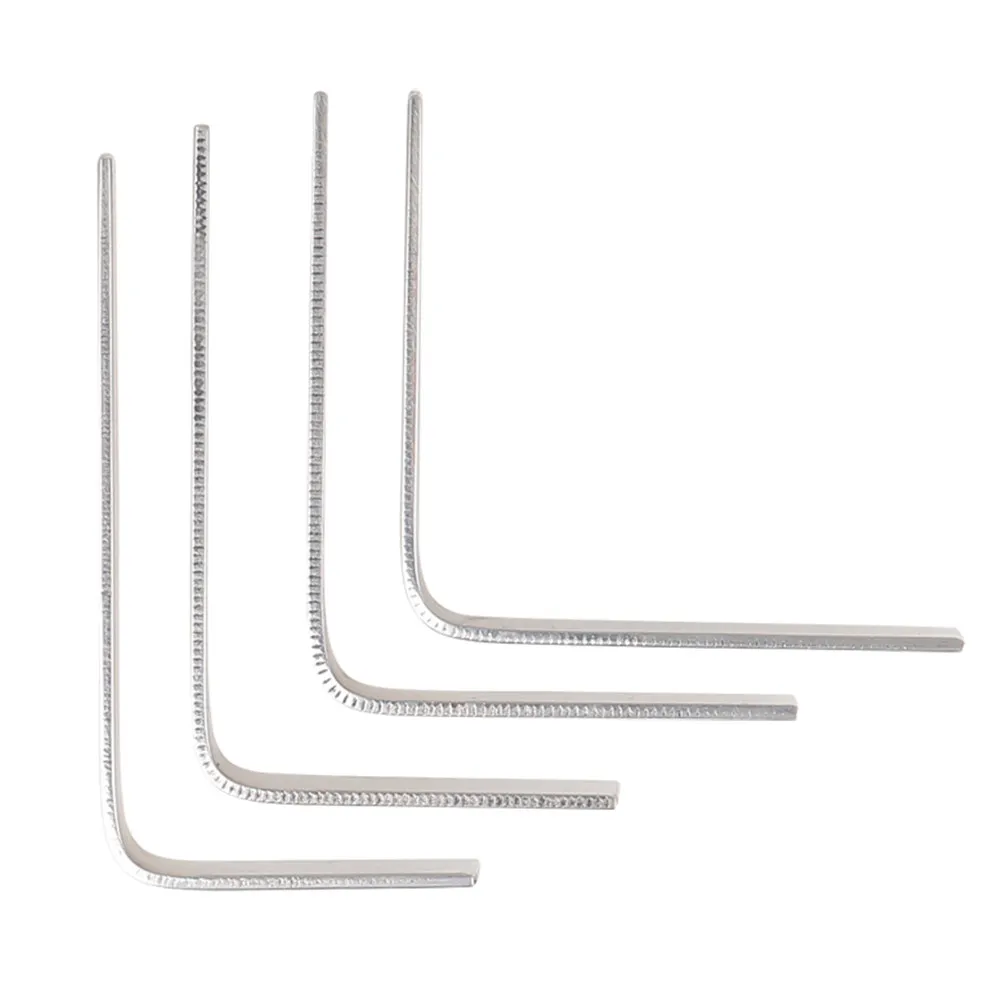 Saxophone Repair Tool Set Professional Steel L Type Right Angle Key Cover Pad Adjustment Correction Tool