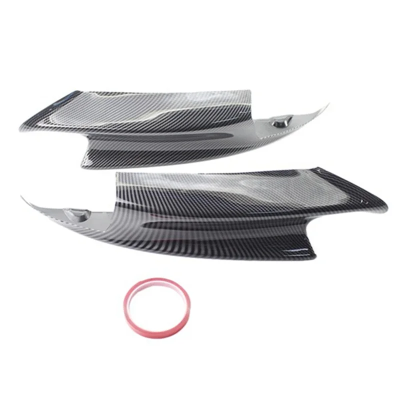 

Top!-Front Bumper Spoiler Lip Splitter In Carbon Fiber Style For BMW E92 E93 M3 2007-2013