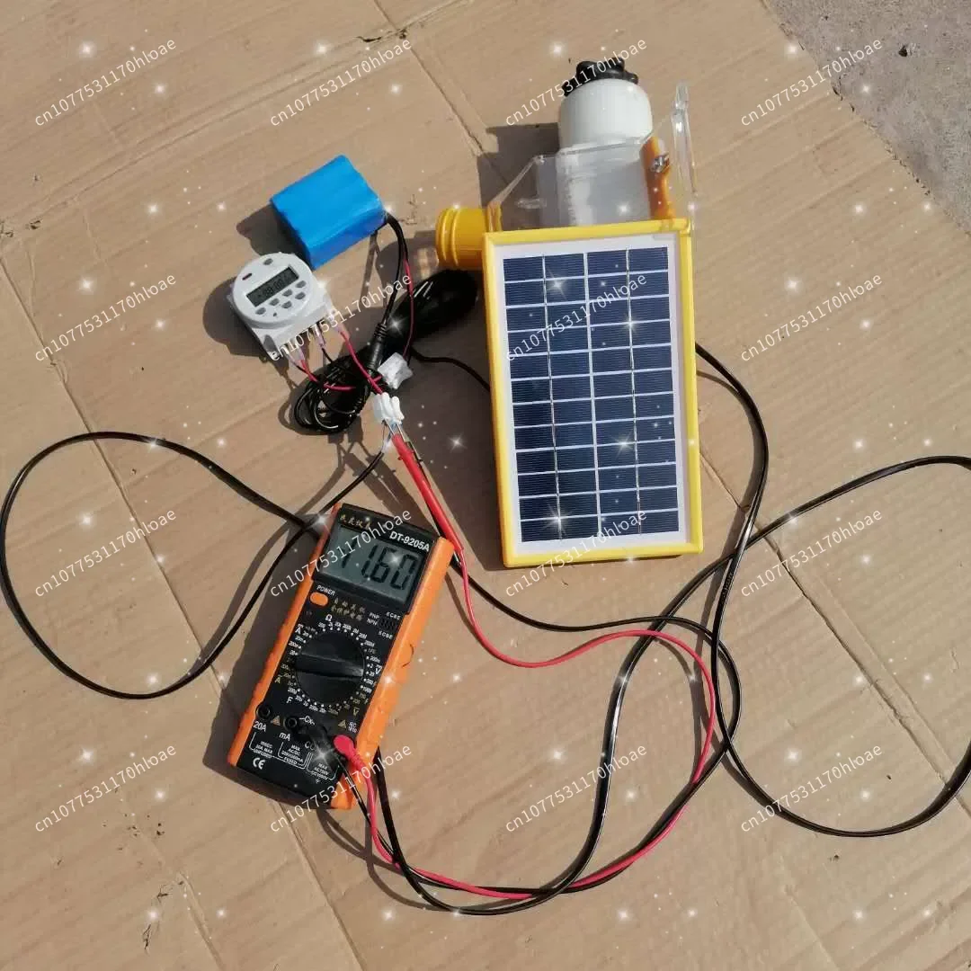Solar-powered Fully Automatic Feeder Timed and Quantitative Feeding for Chicken Raising