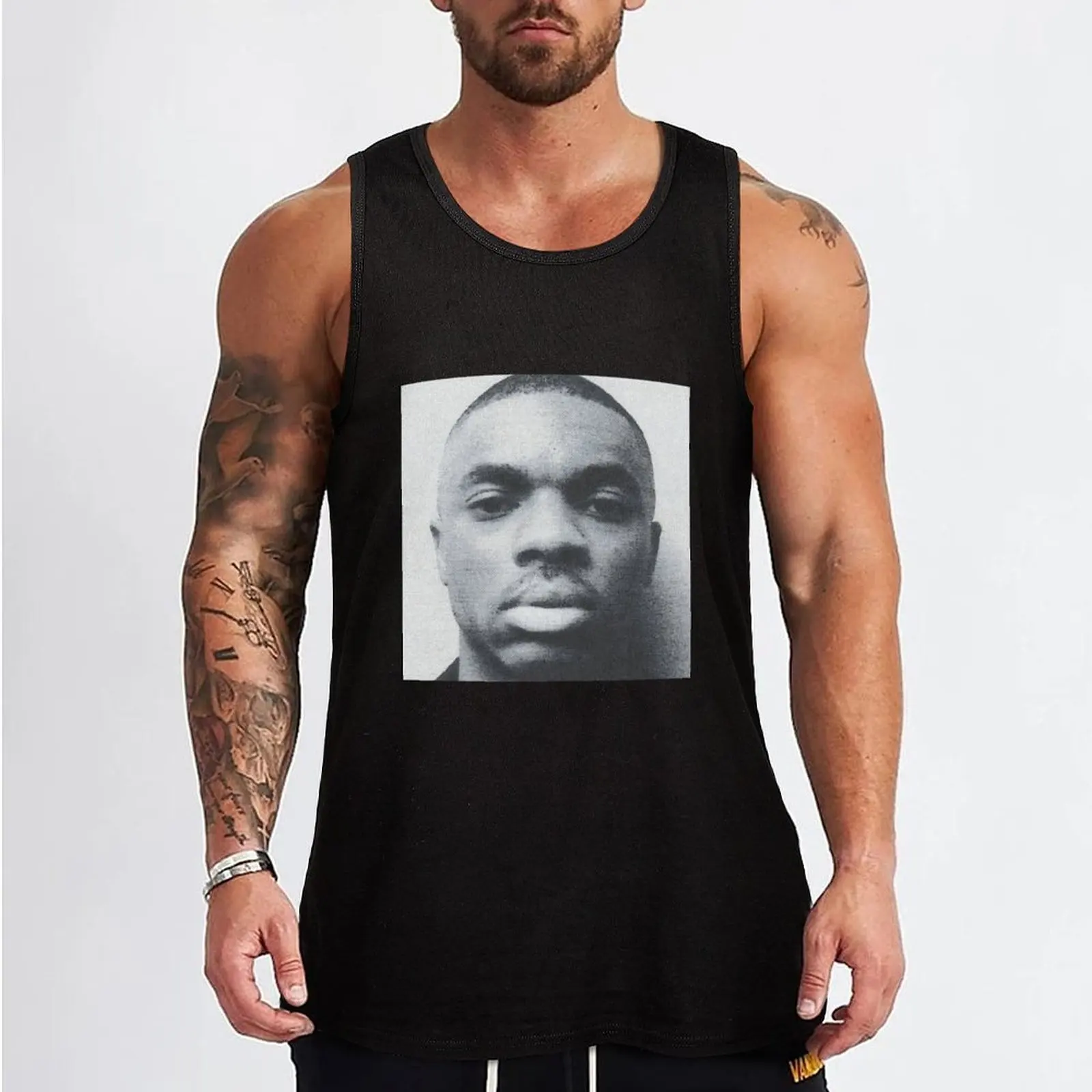 Vince Staples - Original Cover Tank Top t shirt Men's sleeveless gym shirts gym t-shirts