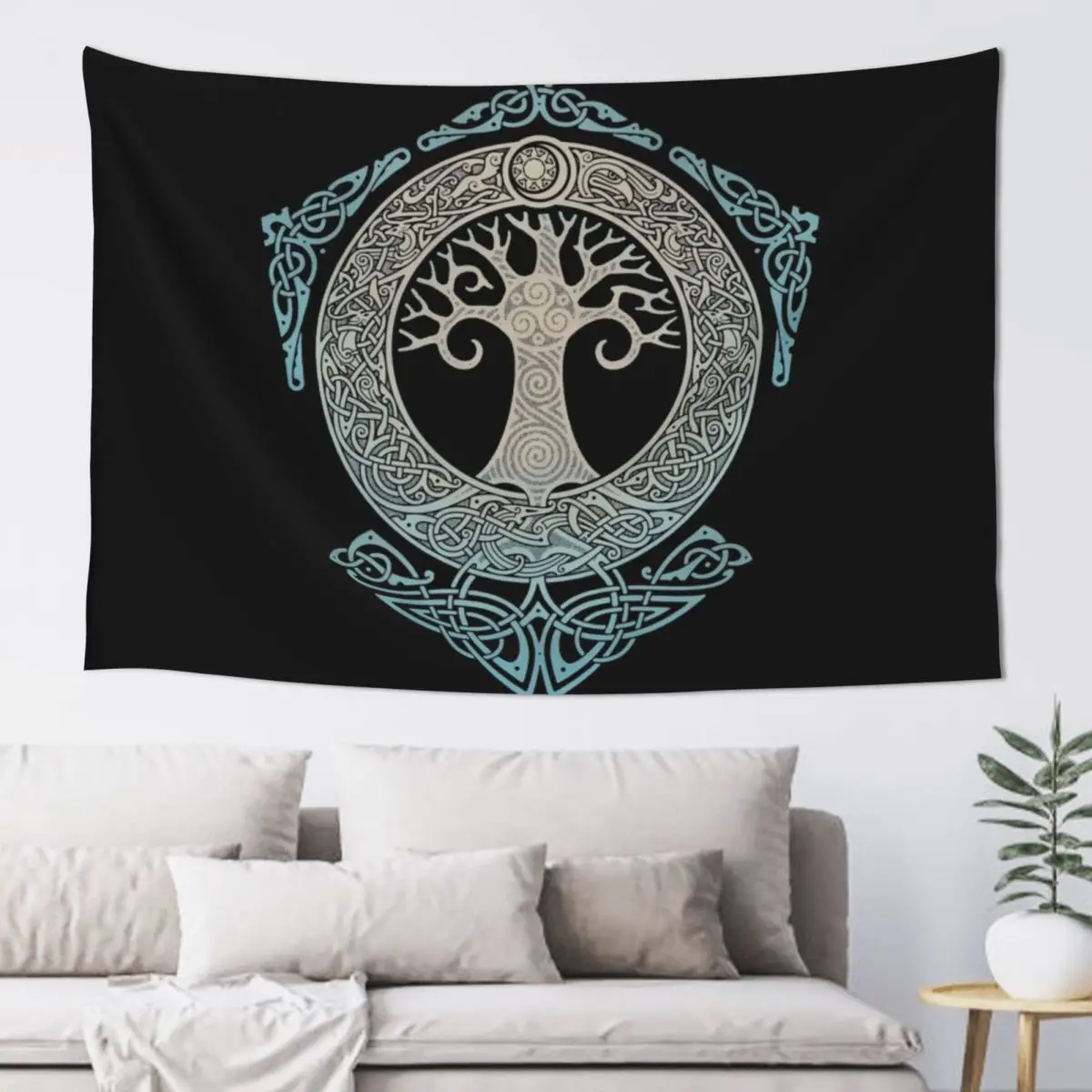 

YGGDRASIL.TREE OF LIFE. Tapestry Home Decor Aesthetic Wallpaper Bedroom Room Decorations Aesthetics Wall Carpet Tapestry