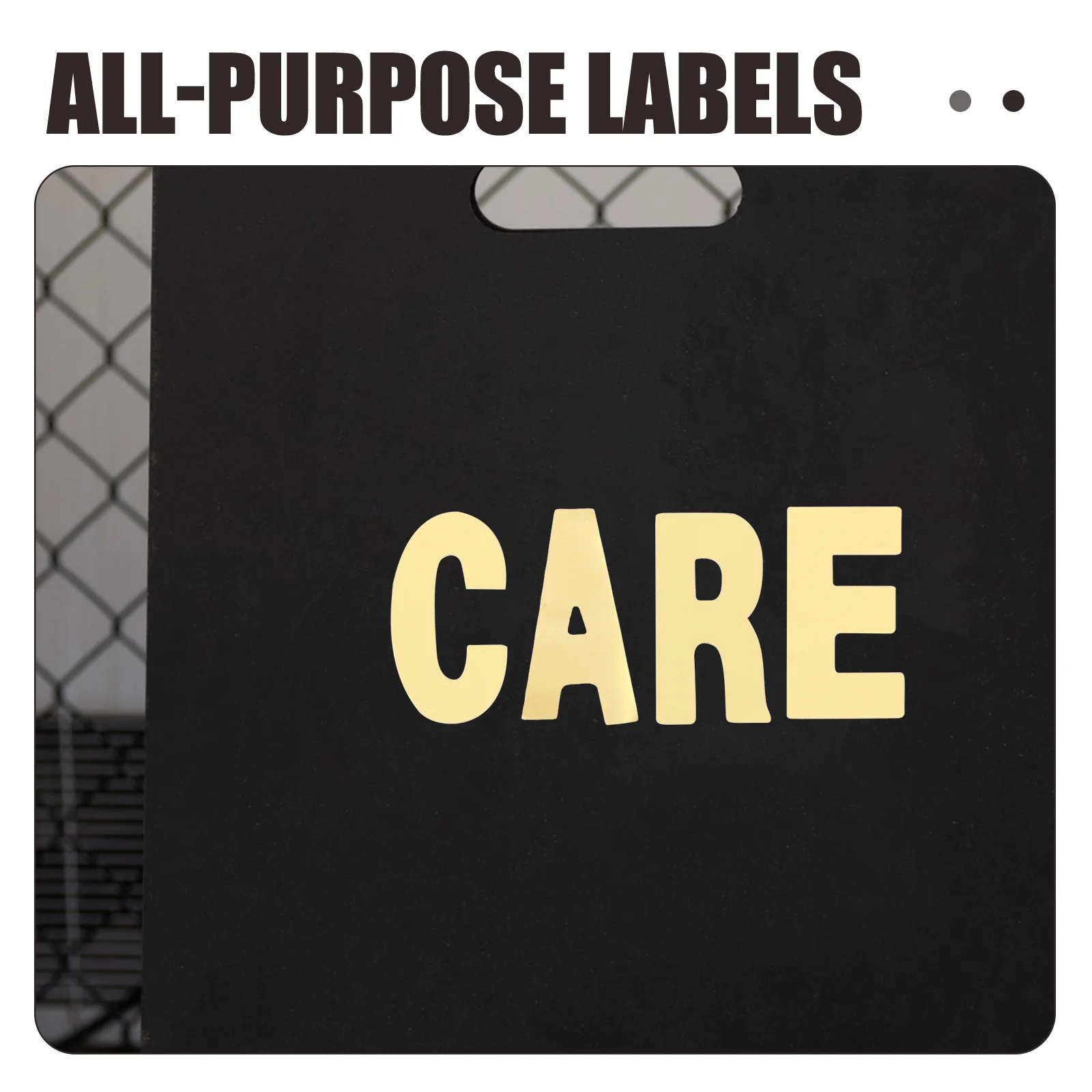 8 Pcs Decorative Stickers Waterproof Letter Decals Mailbox Letters Lettering Address